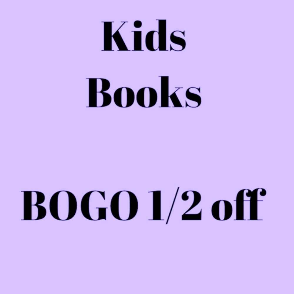 All Books BOGO 1/2 off